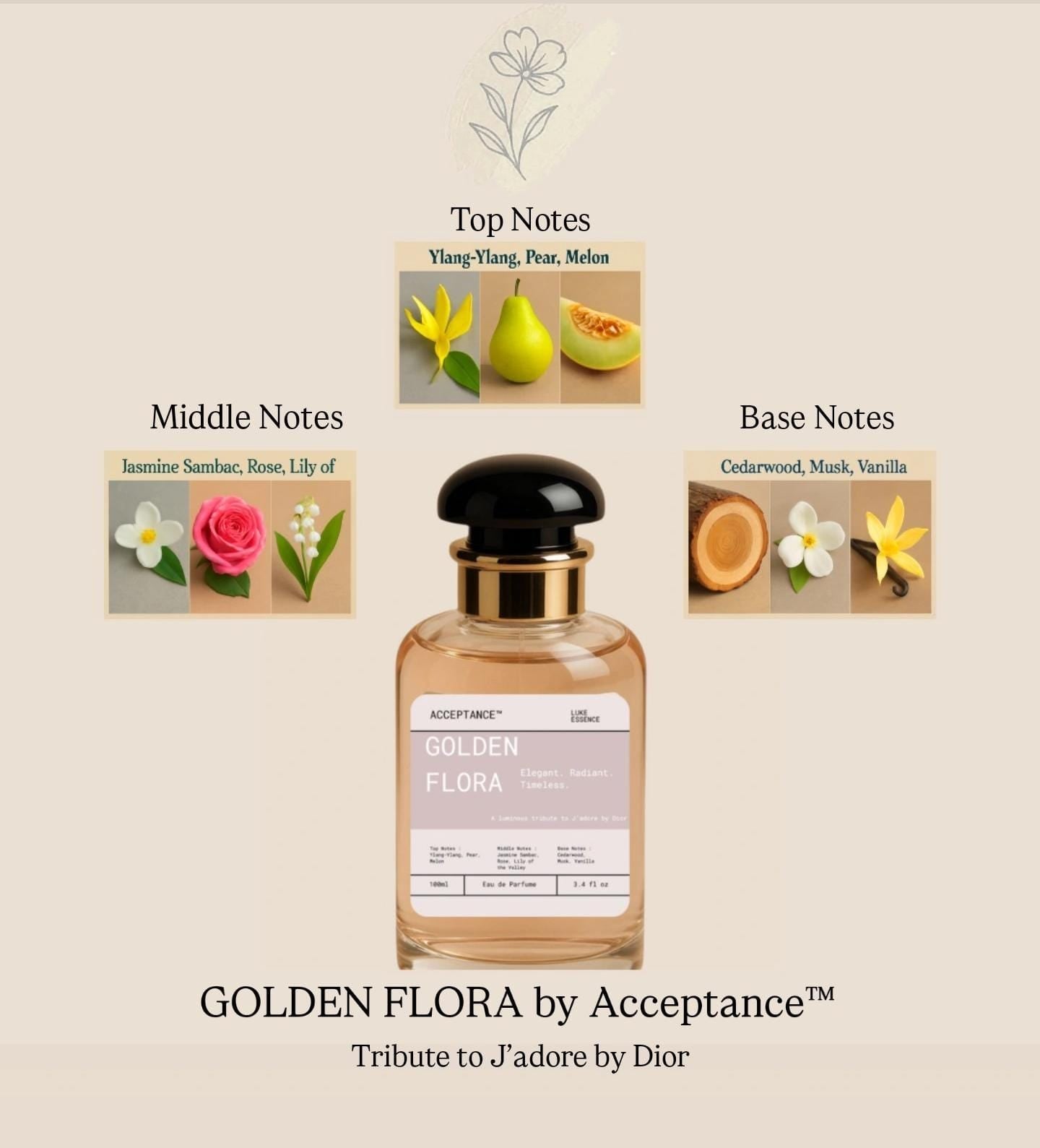 GOLDEN FLORA by ACCEPTANCE™ ACCEPTANCE