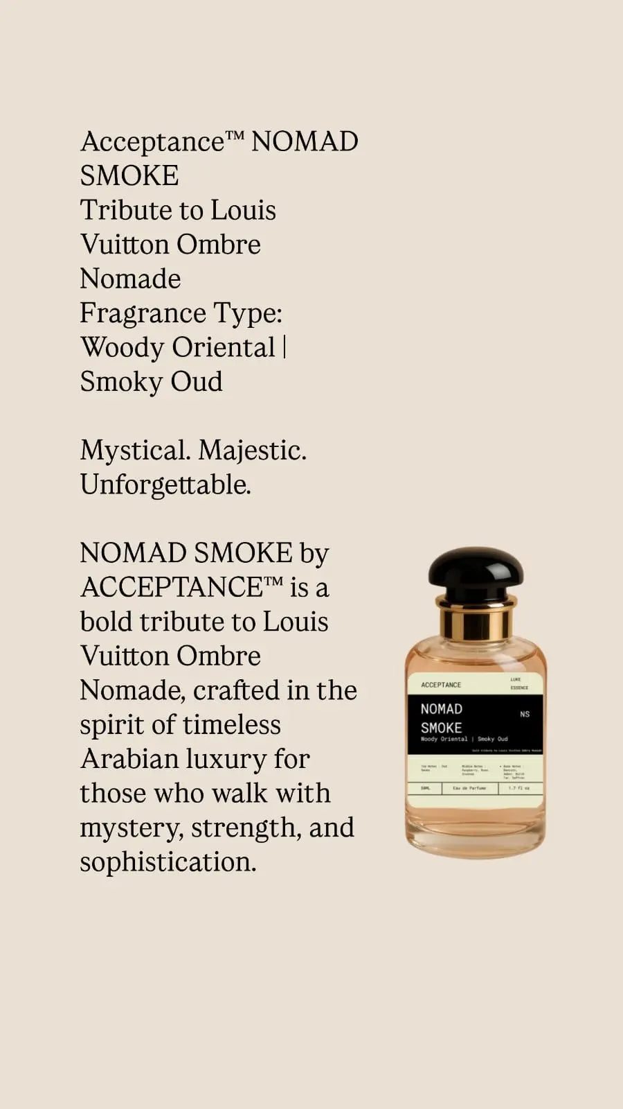 Acceptance™ NOMAD SMOKE - ACCEPTANCE