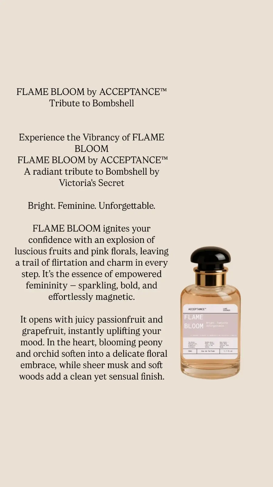 FLAME BLOOM by ACCEPTANCE™ - ACCEPTANCE