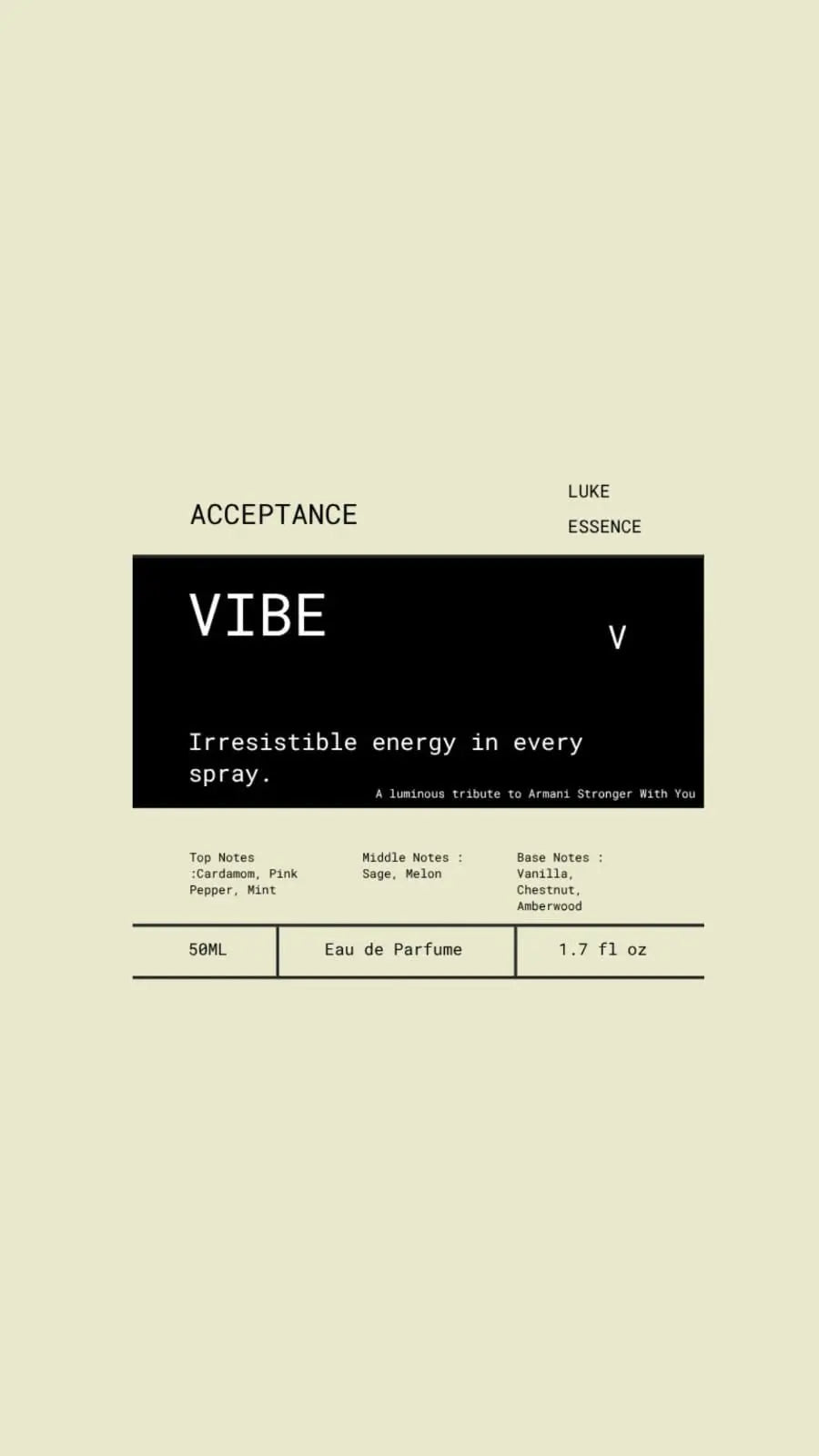 VIBE by ACCEPTANCE™ - ACCEPTANCE