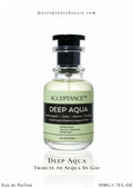 Feel refreshed with Deep Aqua by ACCEPTANCE™, a clean aquatic citrus Eau de Parfum with marine freshness, soft woods, and long-lasting performance.