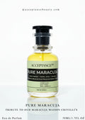 Pure Maracuja by ACCEPTANCE™ blends juicy passionfruit with deep oud and amber for a bold, long-lasting unisex scent. Perfect for all seasons.