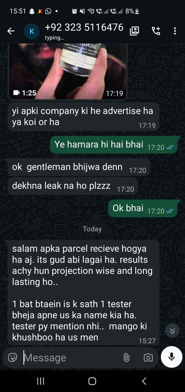 happy costumer