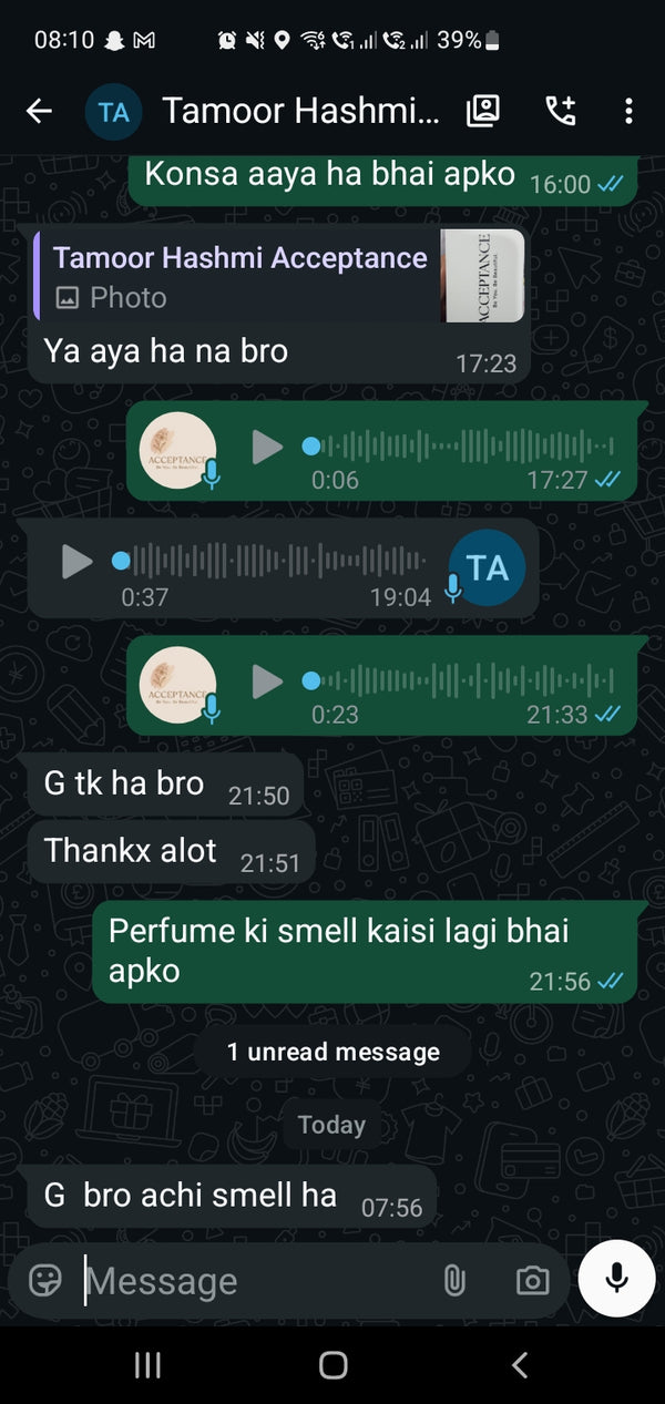 Customer review screenshot