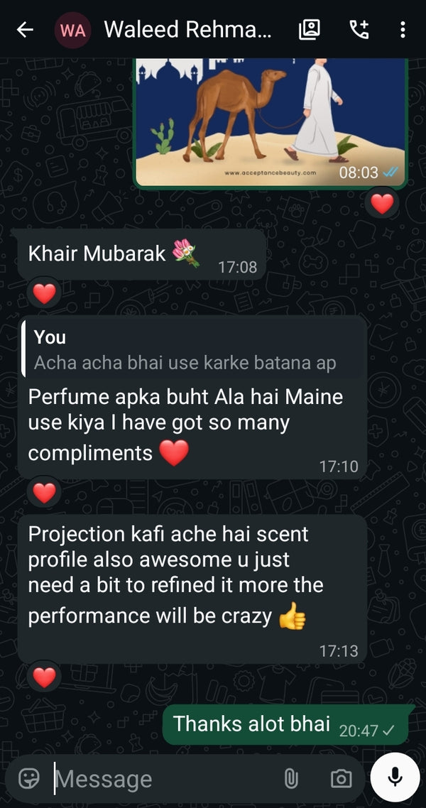 Customer review screenshot