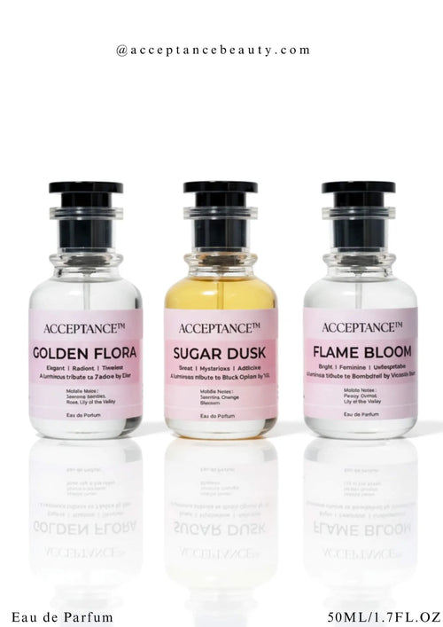 ACCEPTANCE™ Ladies Perfume Bundle – 3 Signature Scents - ACCEPTANCE