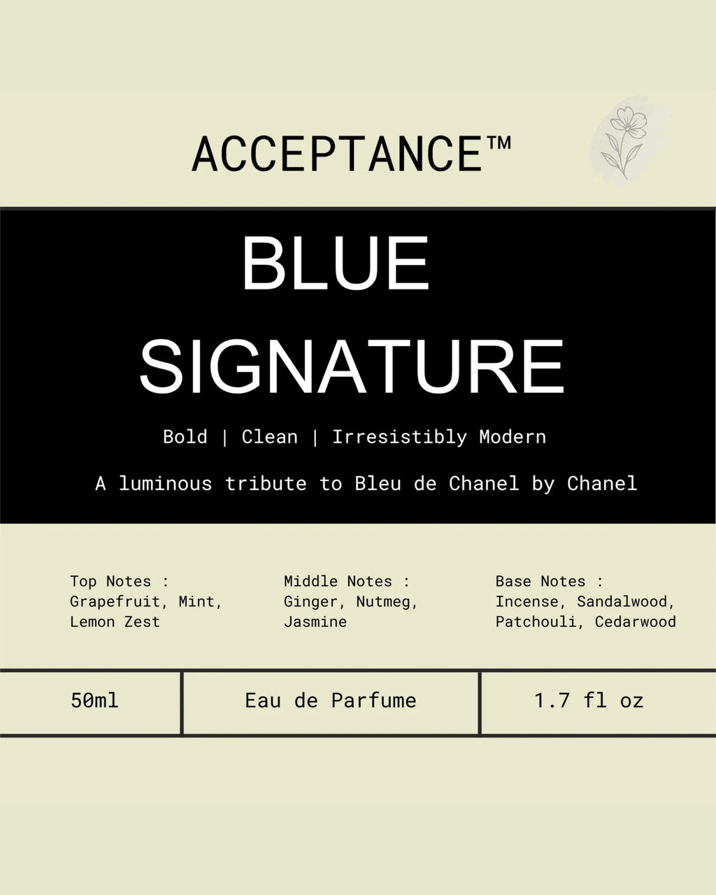 Blue Signature - ACCEPTANCE
