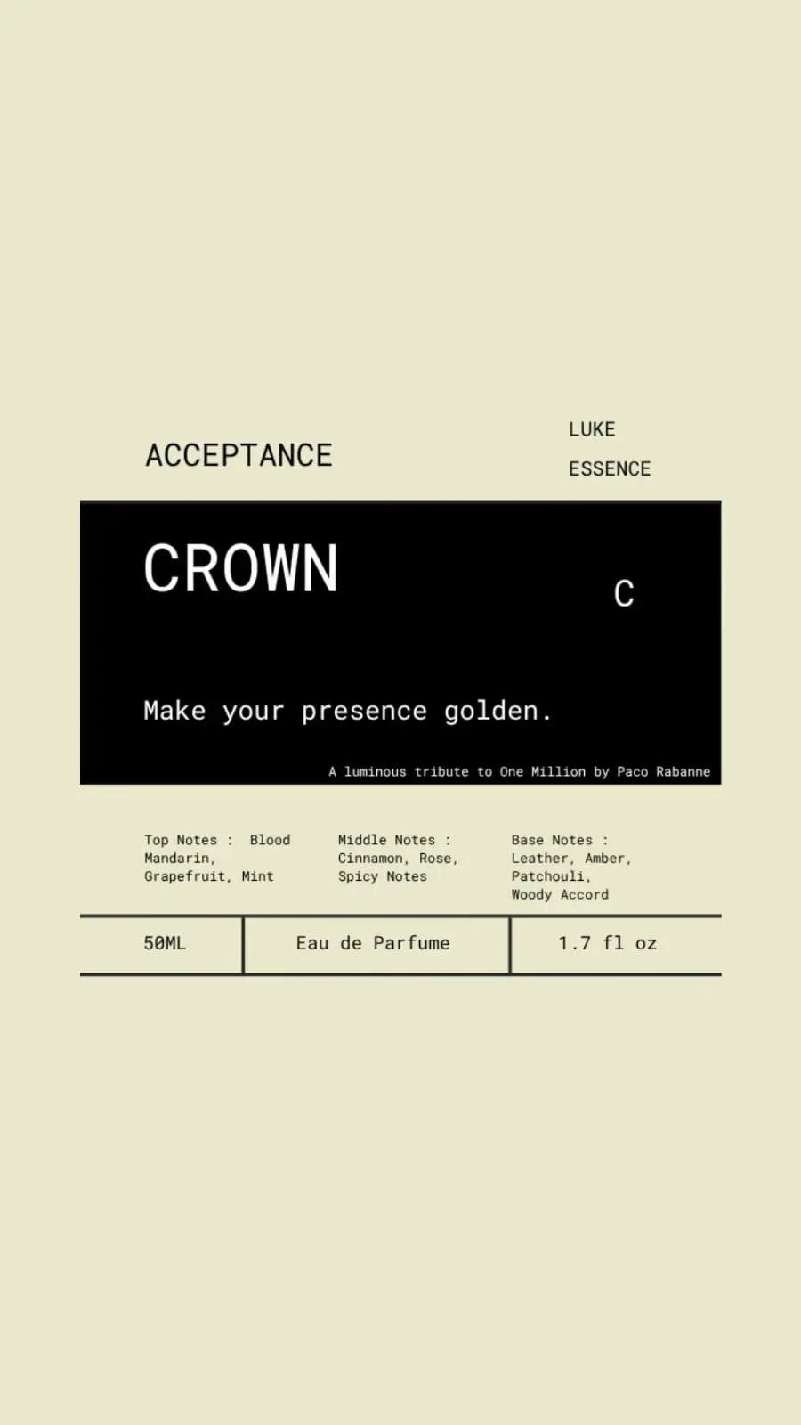 CROWN by ACCEPTANCE™ - ACCEPTANCE