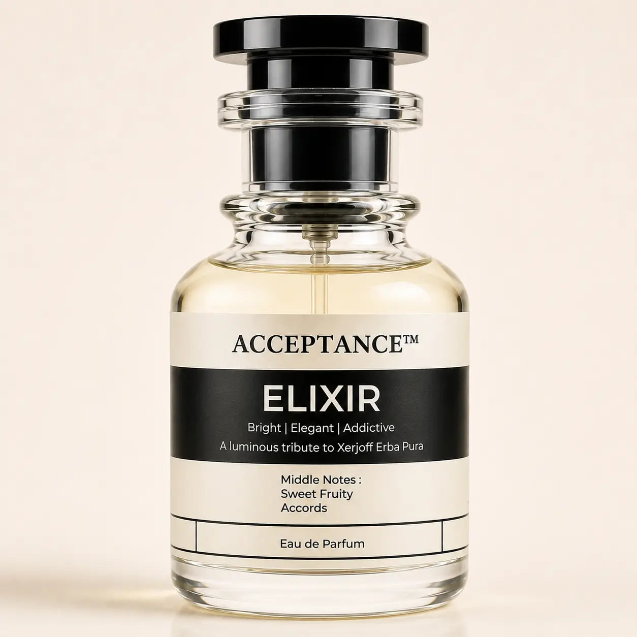 Elixir Perfume 50ml EDP by Acceptance – Fruity Floral Musky Fragrance Pakistan