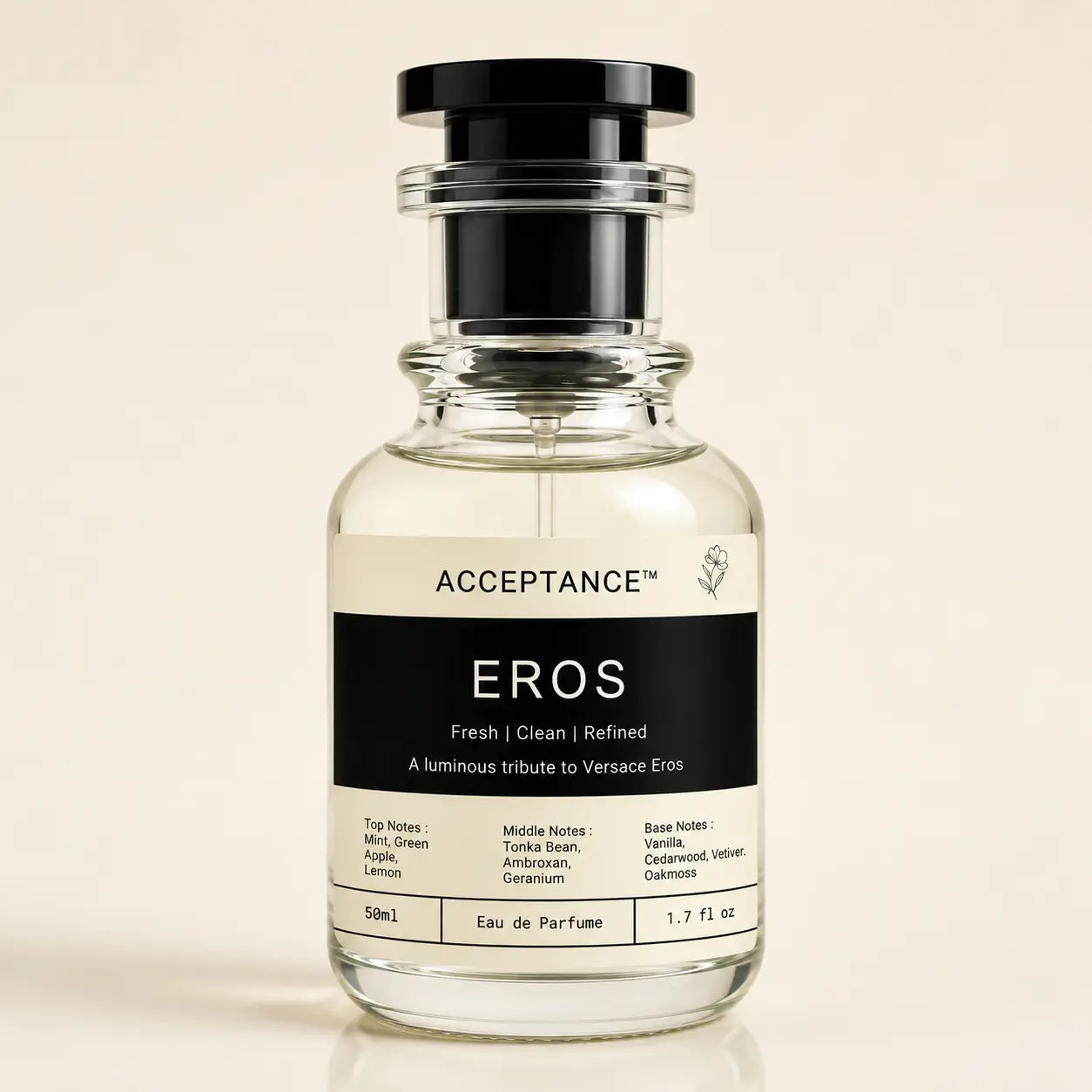Eros Perfume 50ml EDP by Acceptance – Fresh Aromatic Fragrance for Men Pakistan