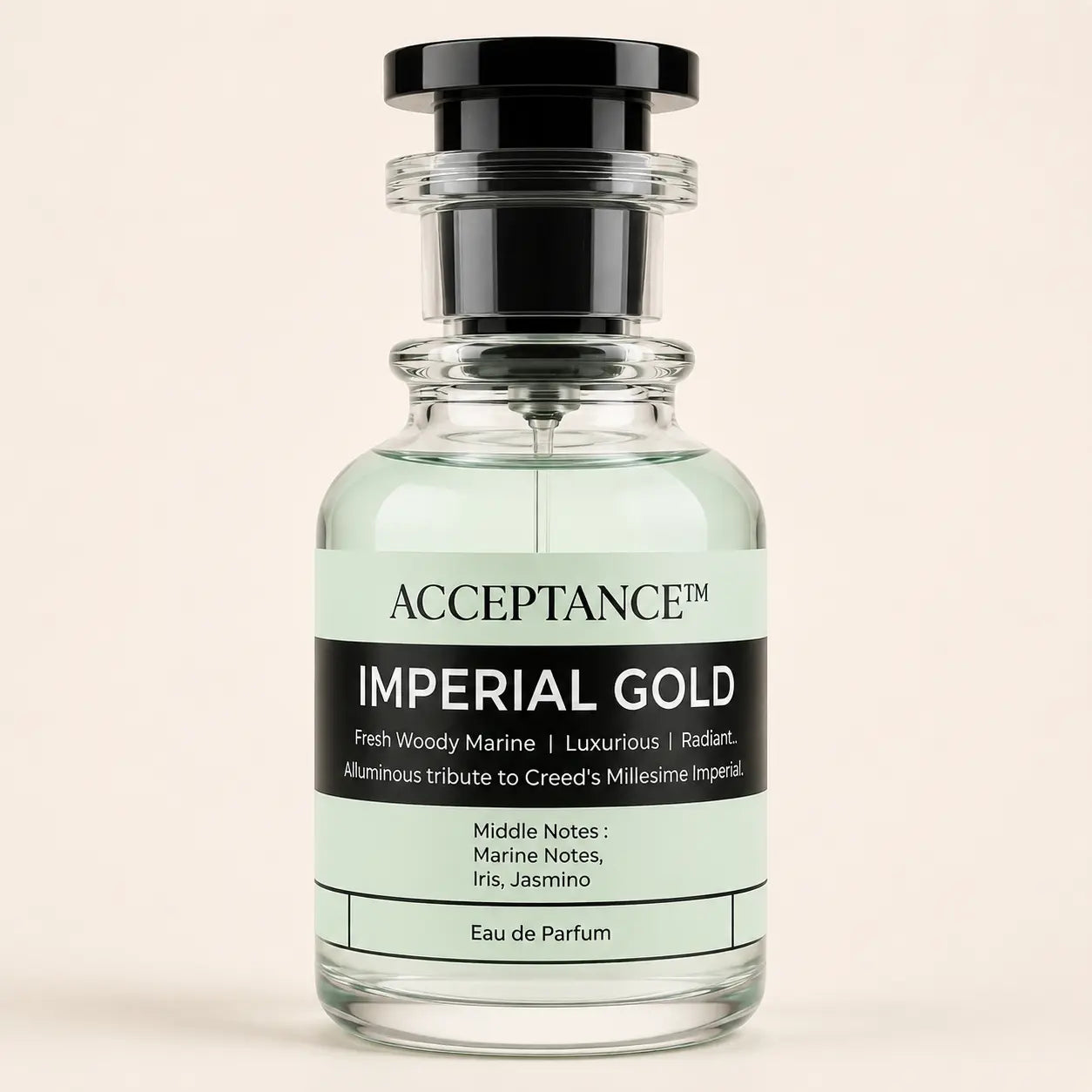 Imperial Gold Perfume 50ml EDP by Acceptance – Citrus Marine Woody Fragrance Pakistan