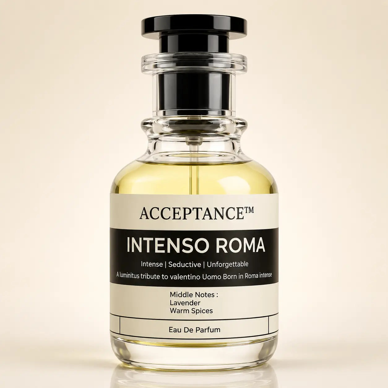 Intenso Roma Perfume 50ml EDP by Acceptance – Oriental Vanilla Woody Fragrance Pakistan