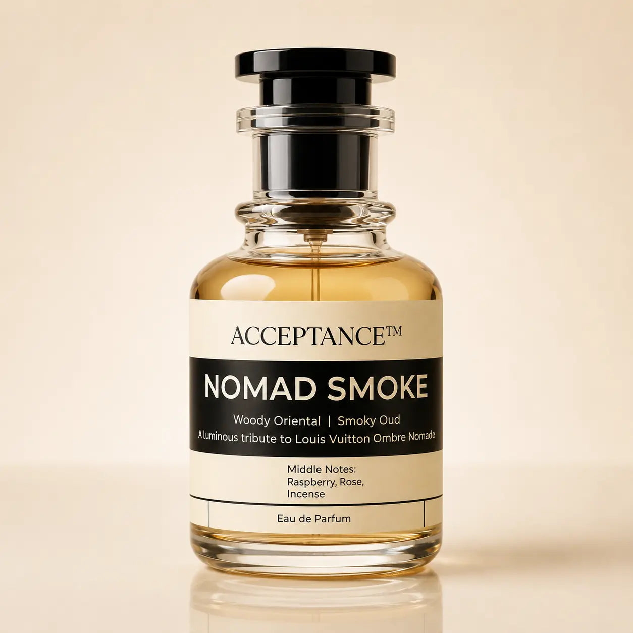 Nomad Smoke Perfume 50ml EDP by Acceptance – Smoky Oud Woody Fragrance Pakistan