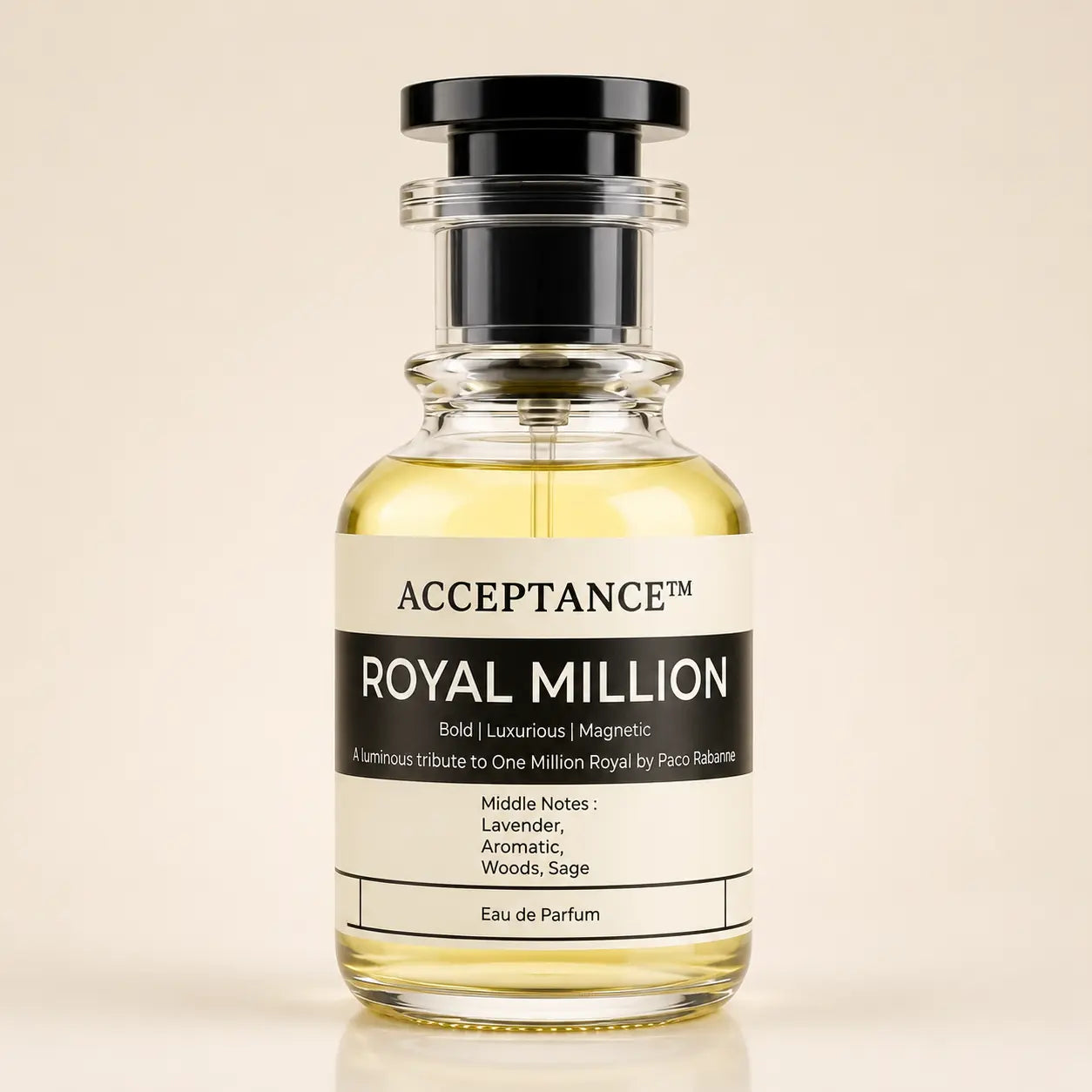 Royal Million Perfume 50ml EDP by Acceptance – Amber Spicy Fragrance for Men Pakistan