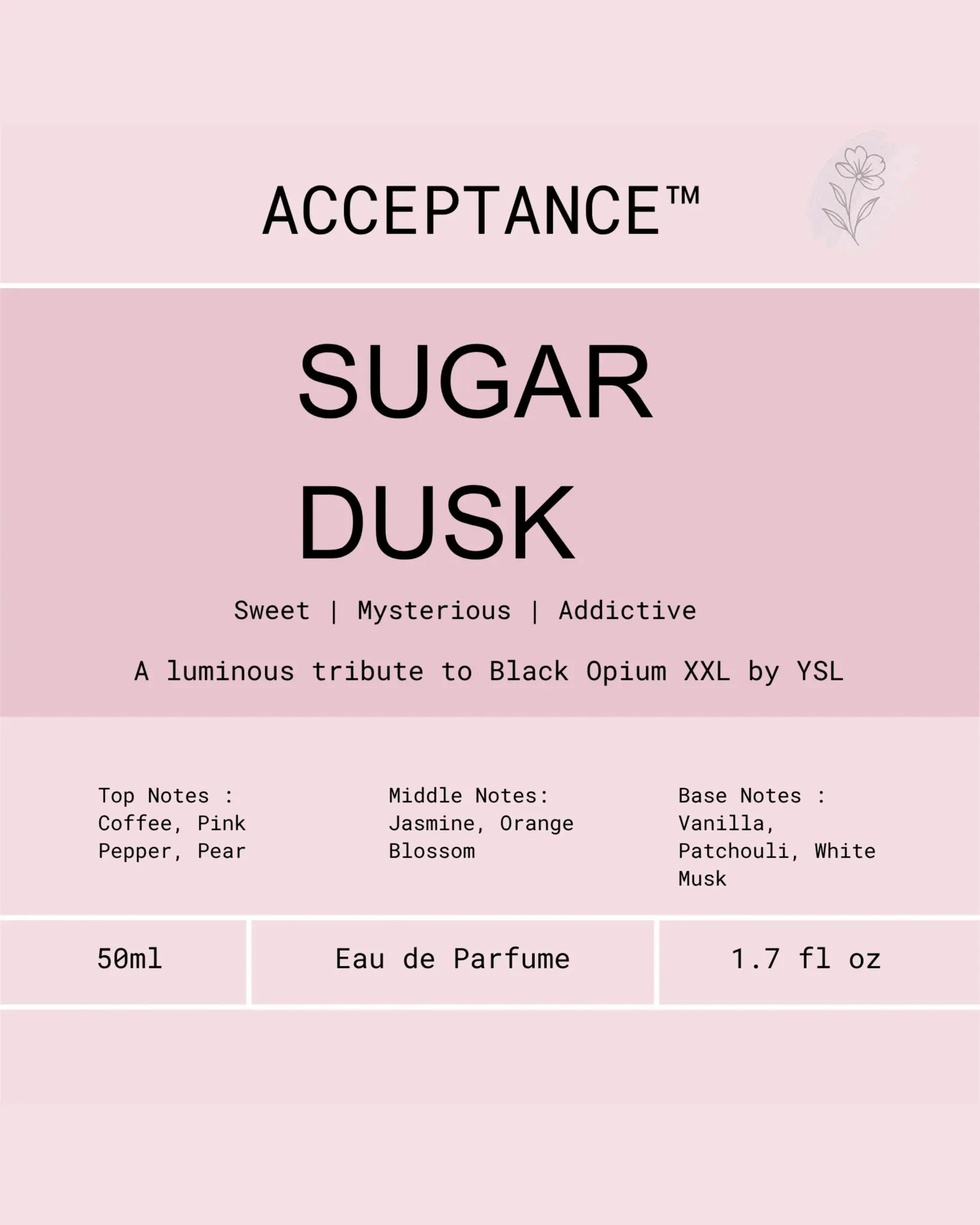 Sugar Dusk - ACCEPTANCE