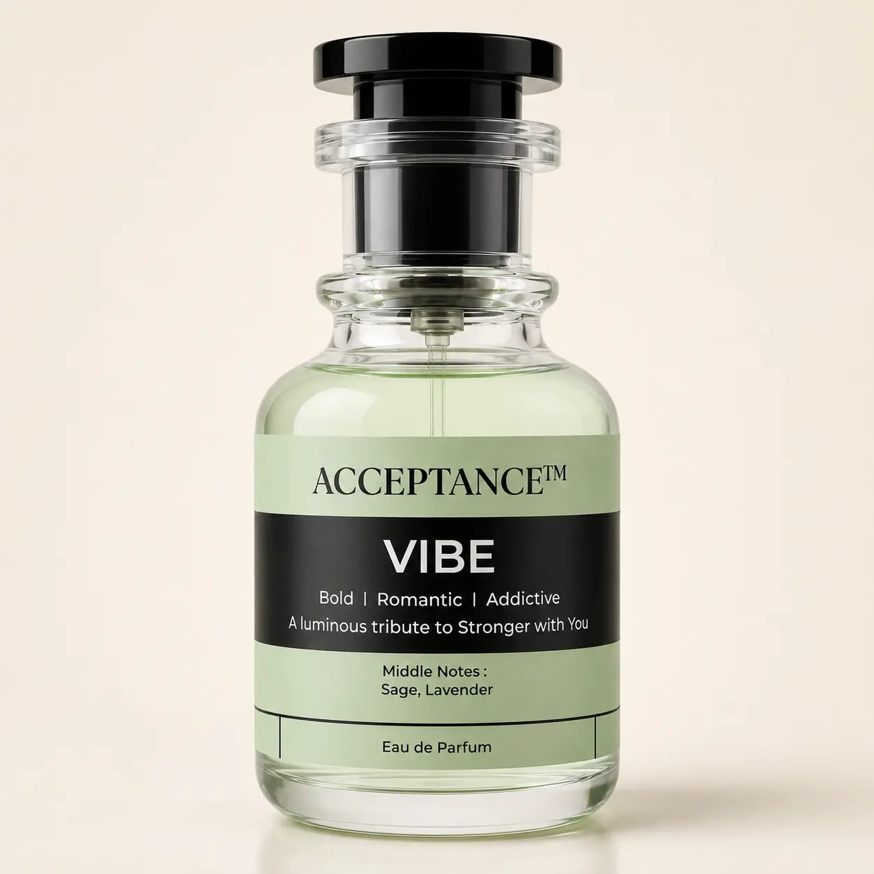 Vibe Perfume 50ml EDP by Acceptance – Spicy Sweet Woody Fragrance Pakistan